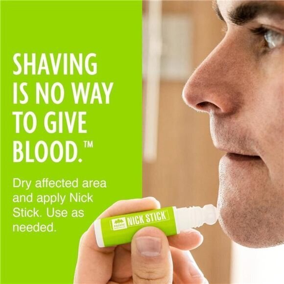 Pacific Man Shaving Company Nick Stick No Tissue Paper with Vitamin E & Aloe NWT - Picture 6 of 6